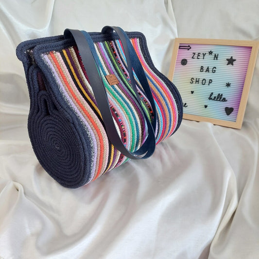 Multicolor Cotton Bag,Vintage,Hand Women Bag,Handmade