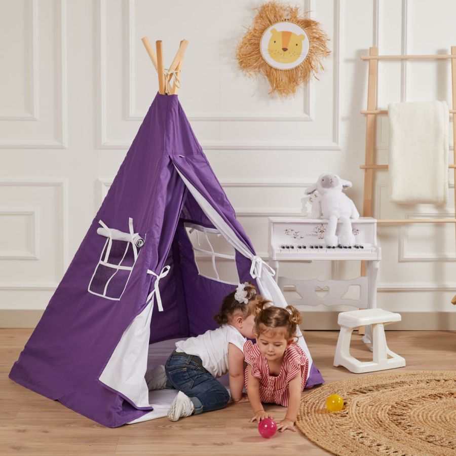 Native American Children's Play Tent - 100% Cotton Children's Tent