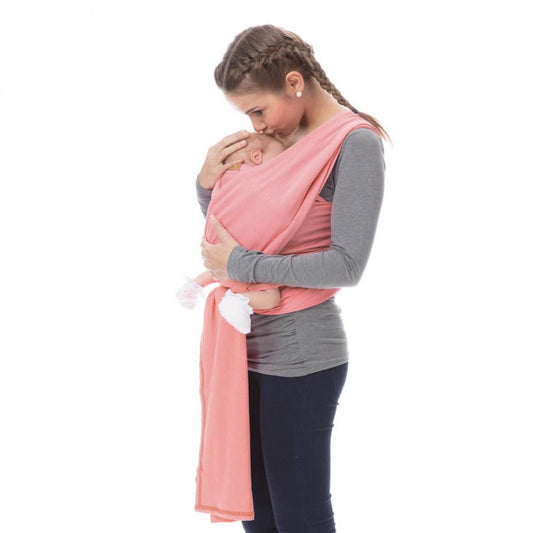 Baby Sling 100% Cotton - Baby Carrier Kangaroo 0-36 Months (Pink)