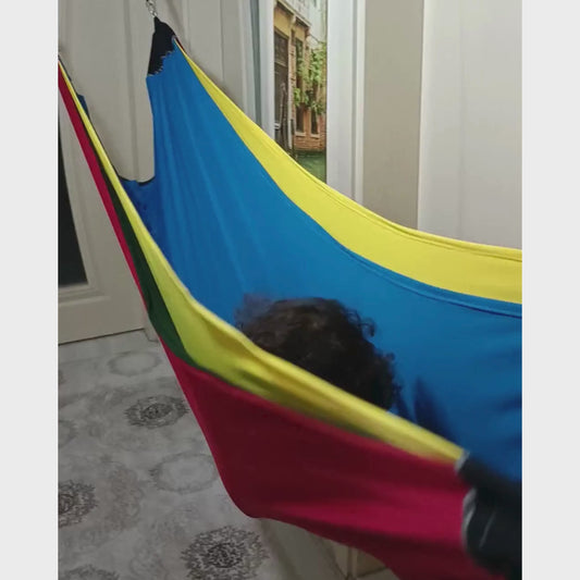 Sensory Therapy For Kids Acrobat Swing Hammock + Cuddle Swing