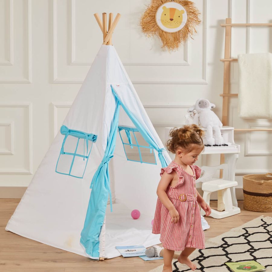 Native American Children's Play Tent - 100% Cotton Children's Tent