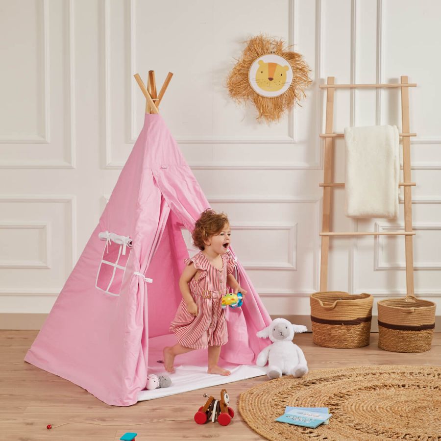 Native American Children's Play Tent - 100% Cotton Children's Tent